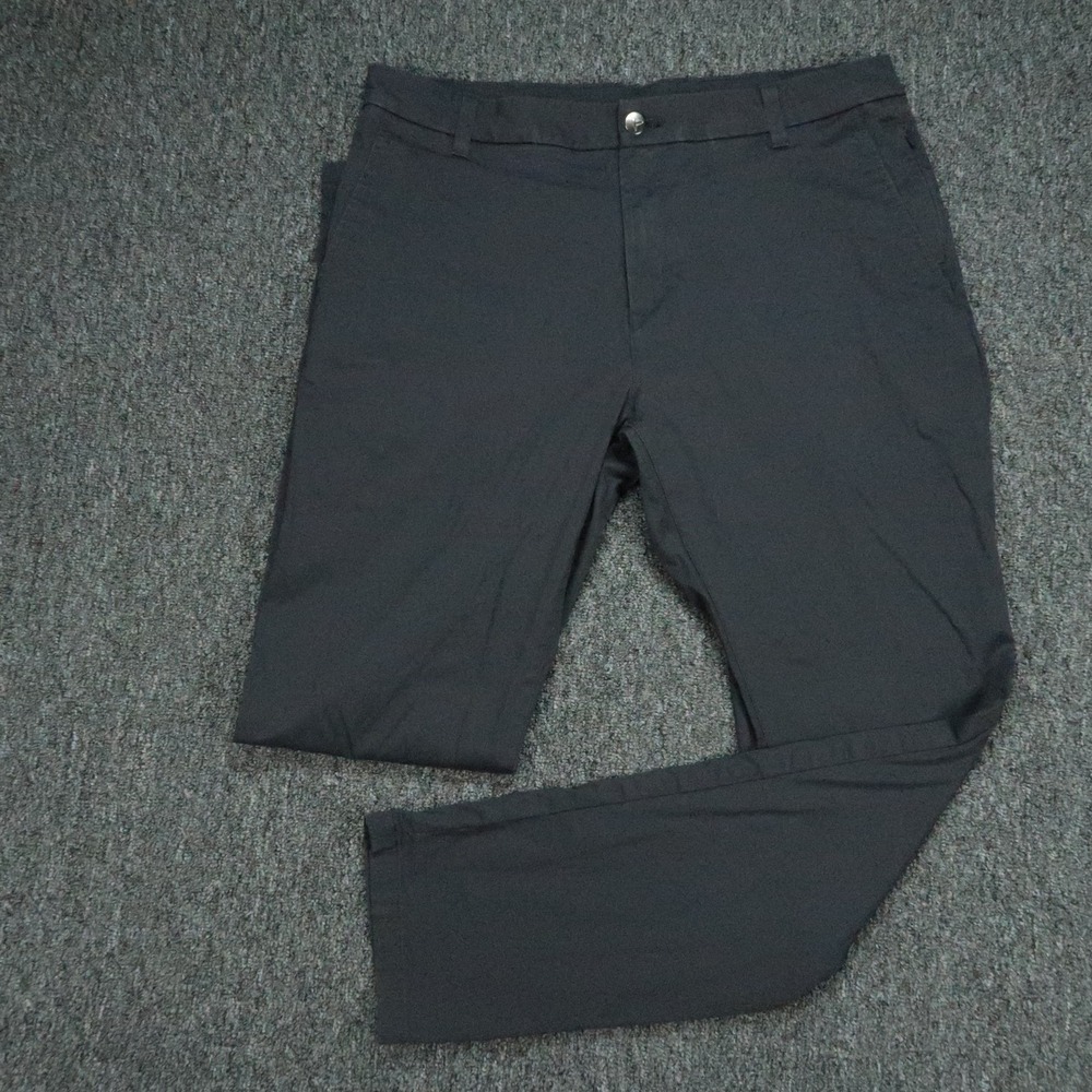 Birddogs Pants Mens 34x32 Blue Gray Stretch Khakis Chino Stretch Lined